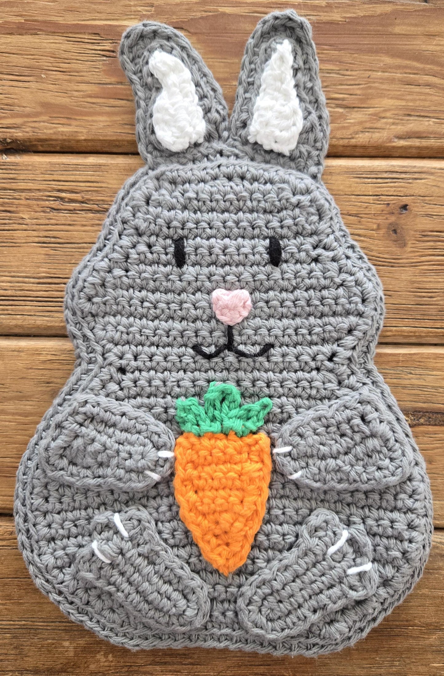 Crochet Farm Animal Hot Pad