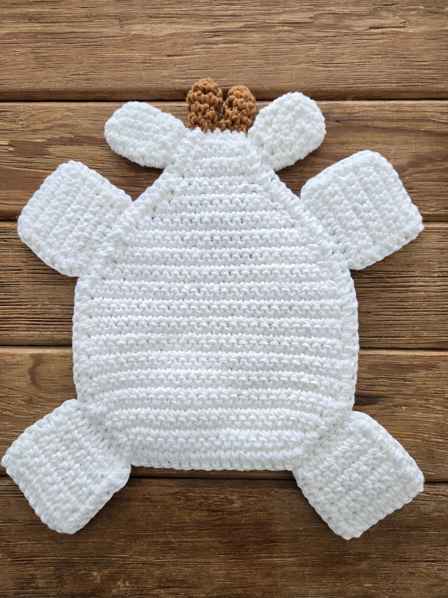 Crochet Farm Animal Hot Pad
