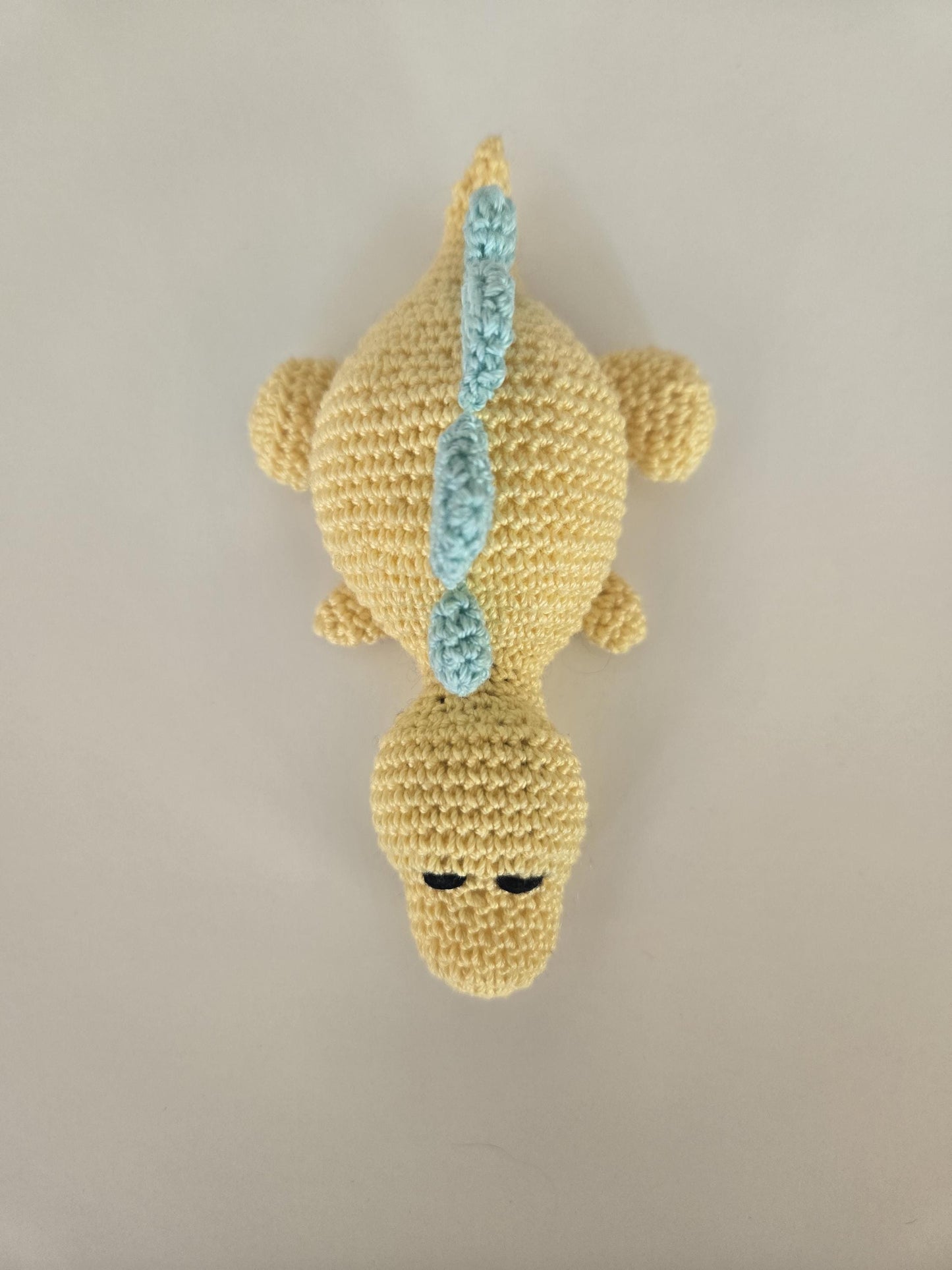 Crochet Sleeping Dinosaur