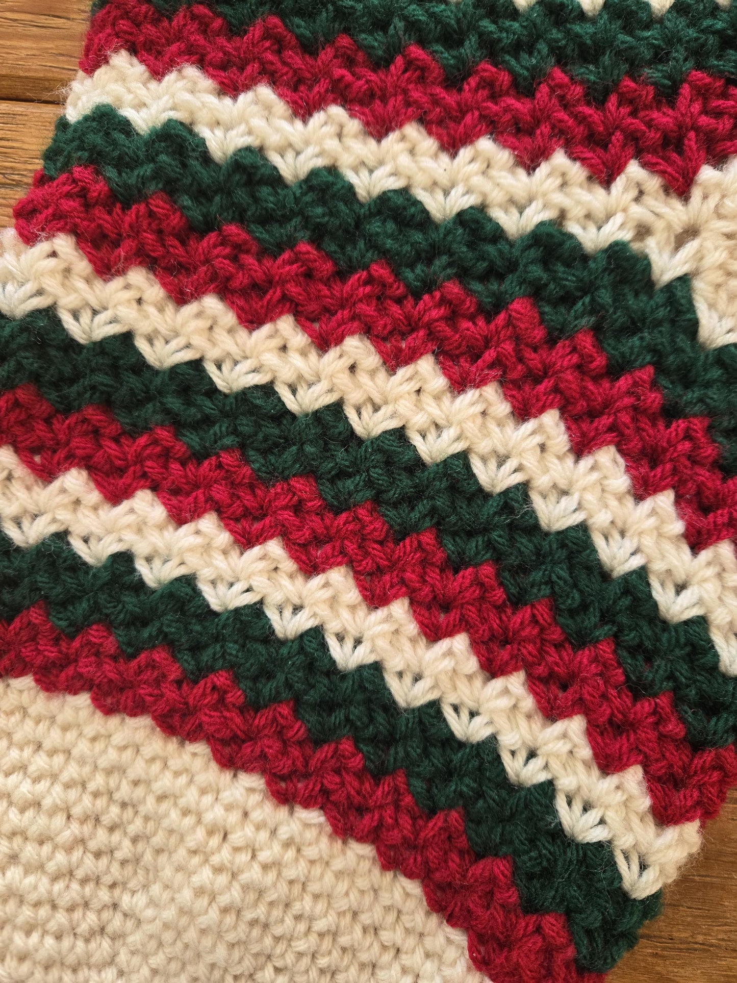 Crocheted Christmas Stocking