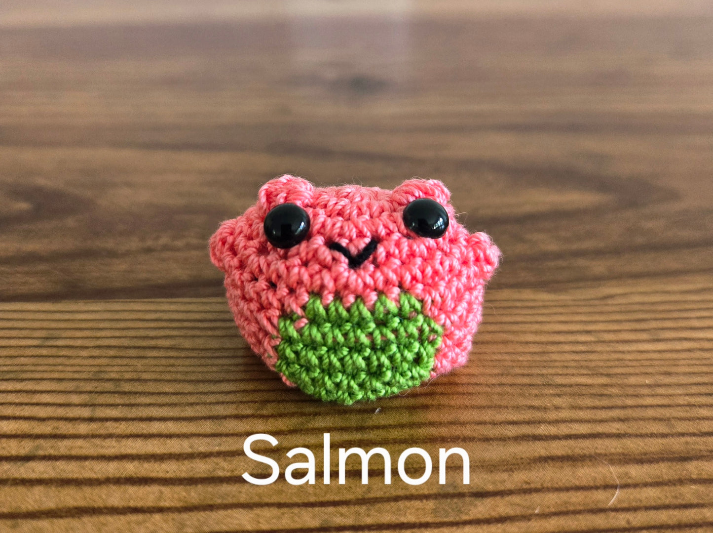 Mini Crochet Frogs