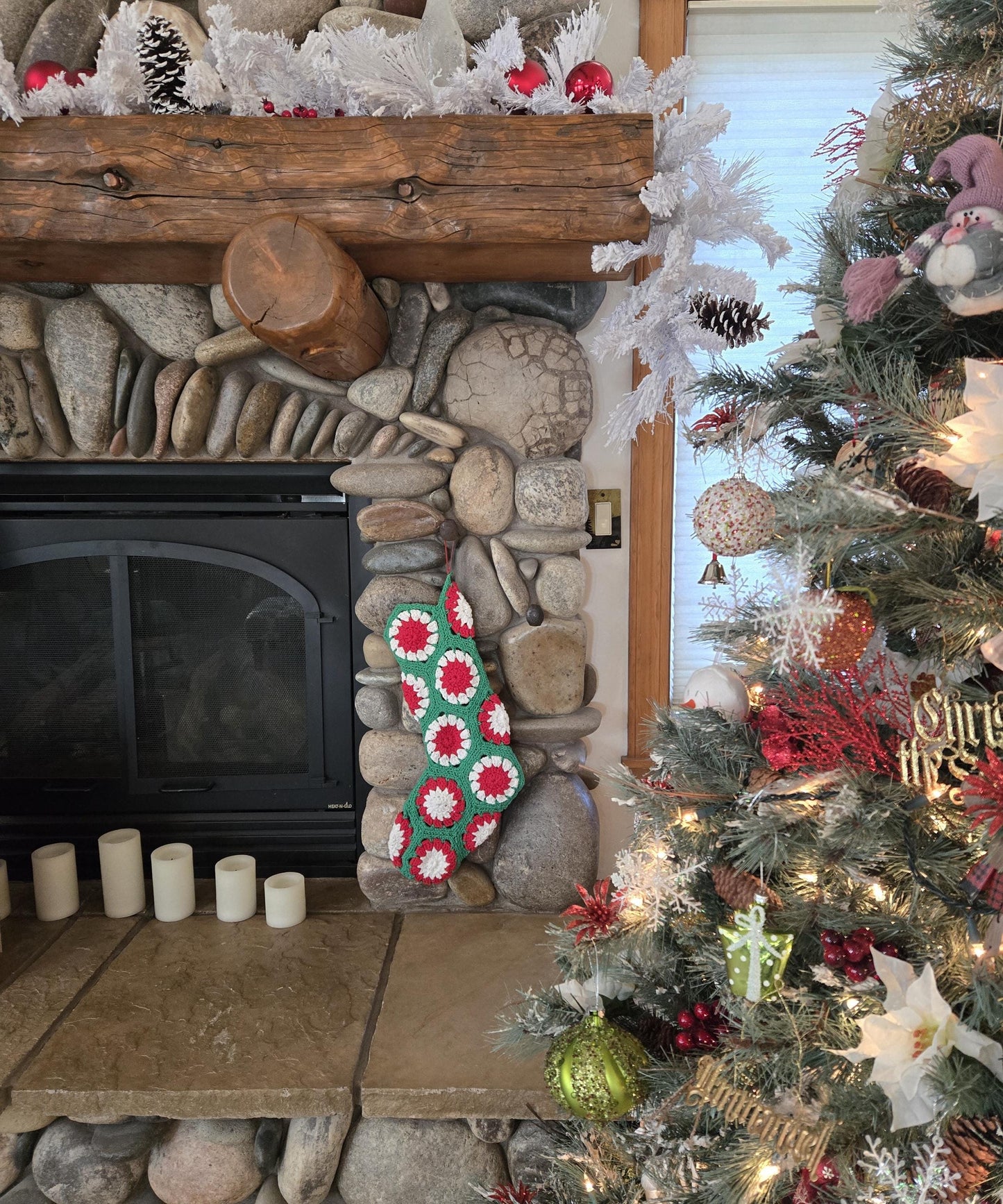 Crocheted Christmas Stocking