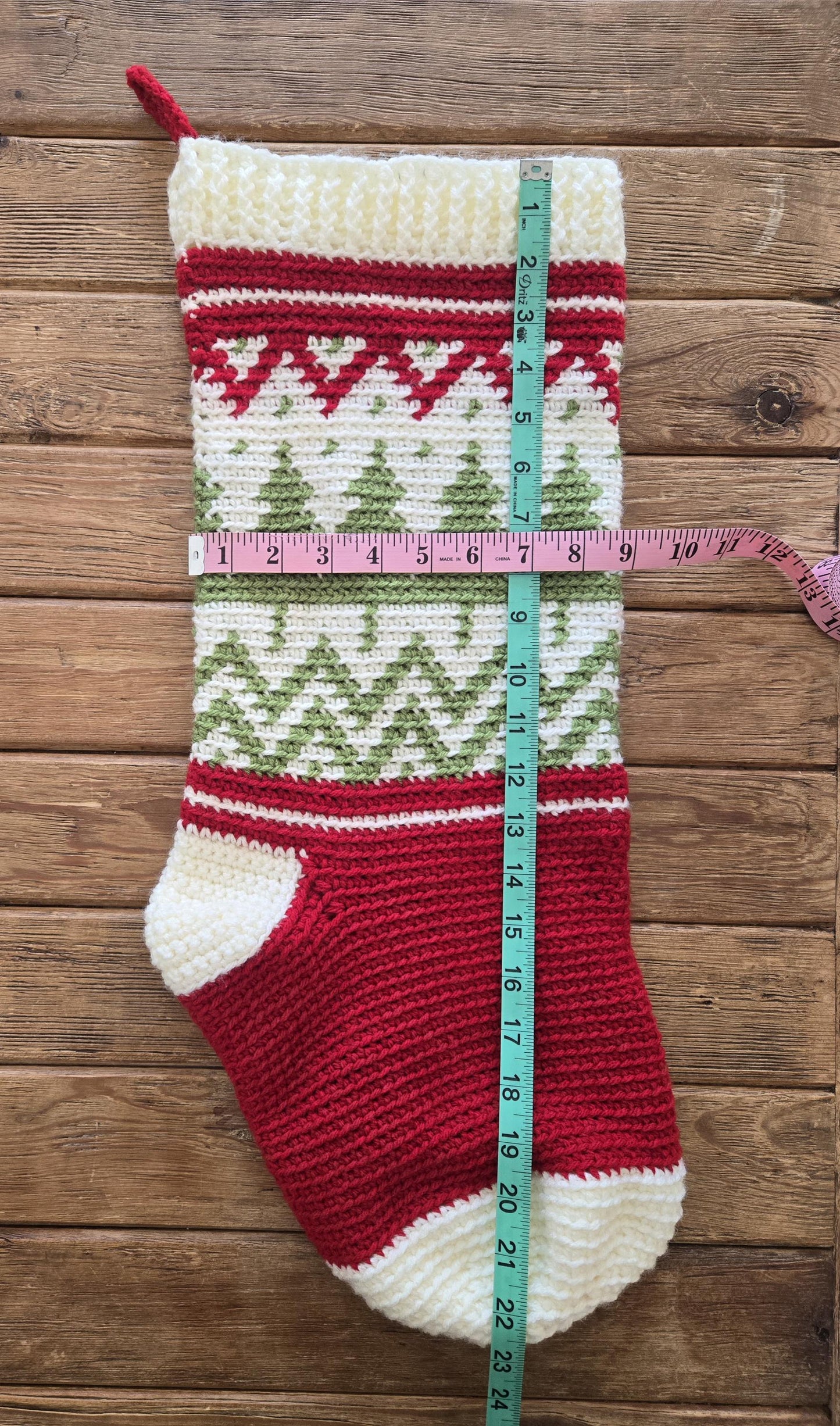 Crocheted Christmas Stocking