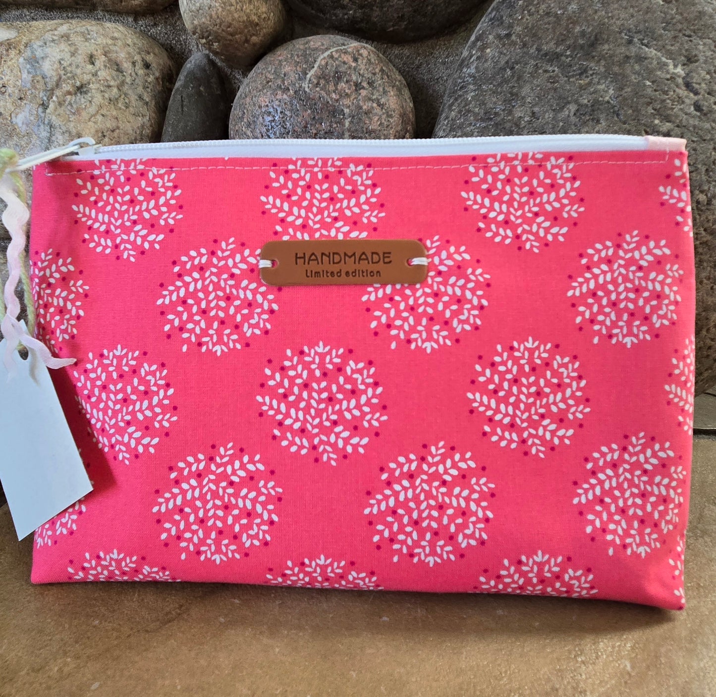 Medium Lined Toiletry Cosmetic Bag