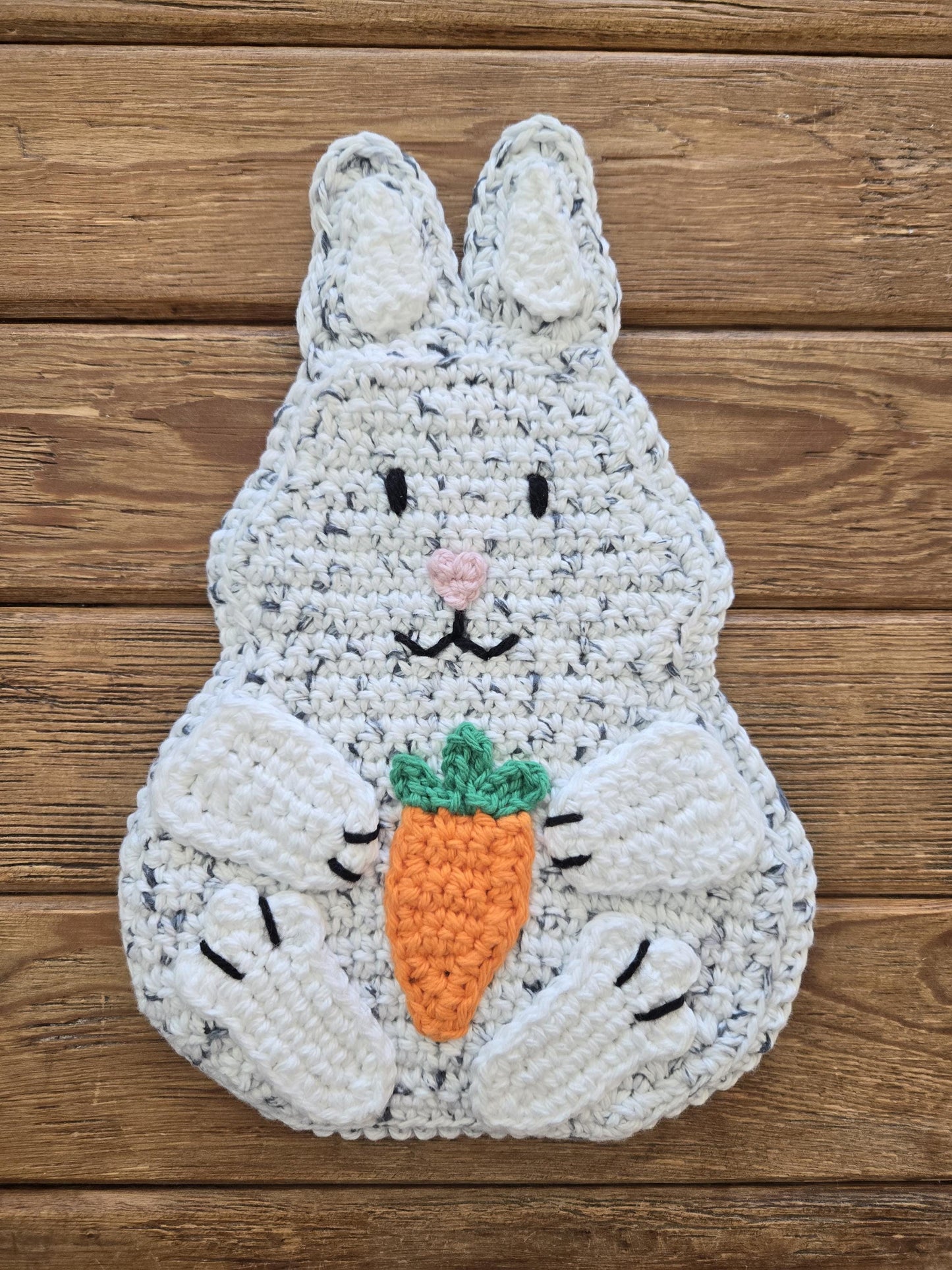 Crochet Farm Animal Hot Pad