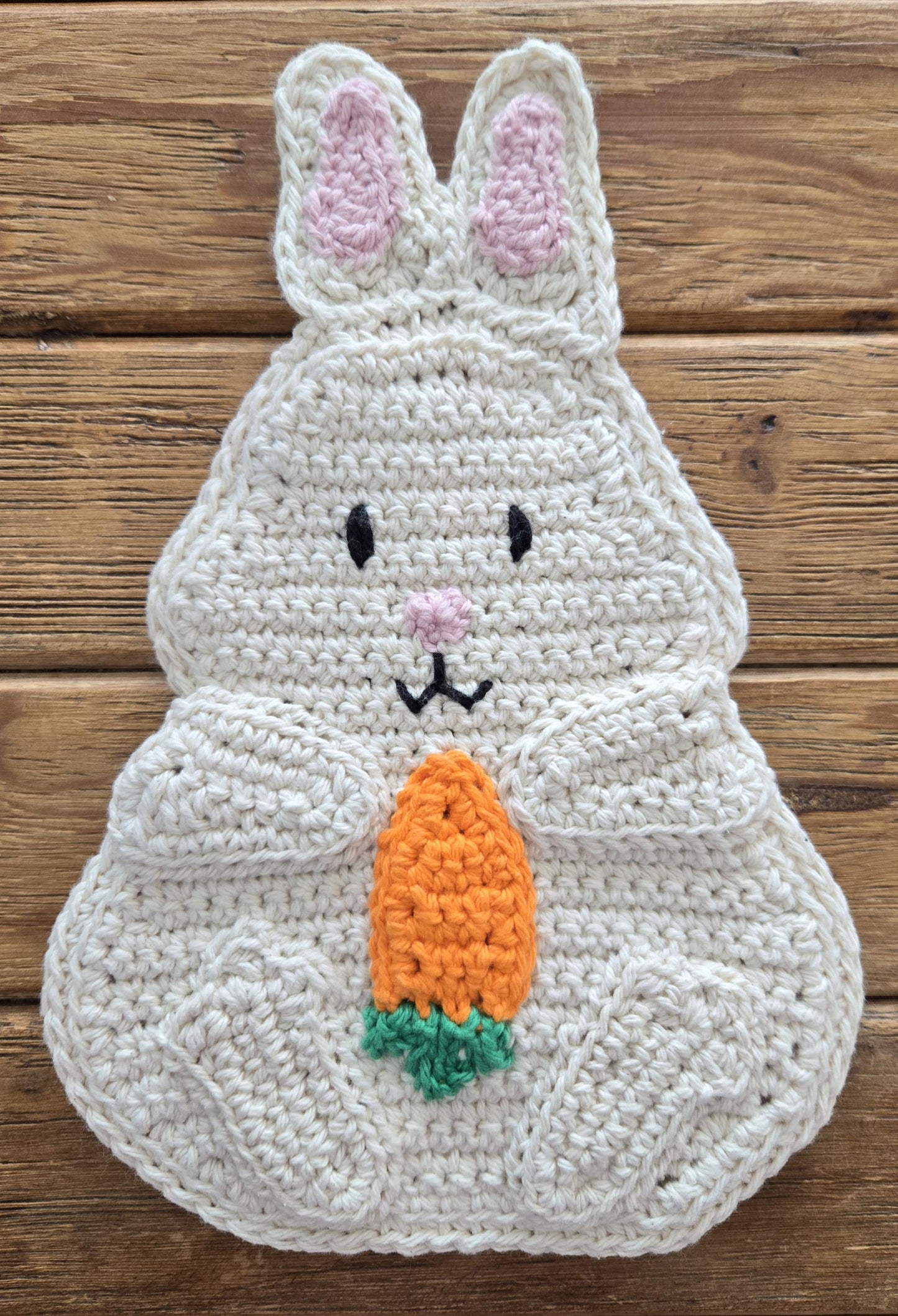 Crochet Farm Animal Hot Pad