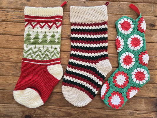 Crocheted Christmas Stocking