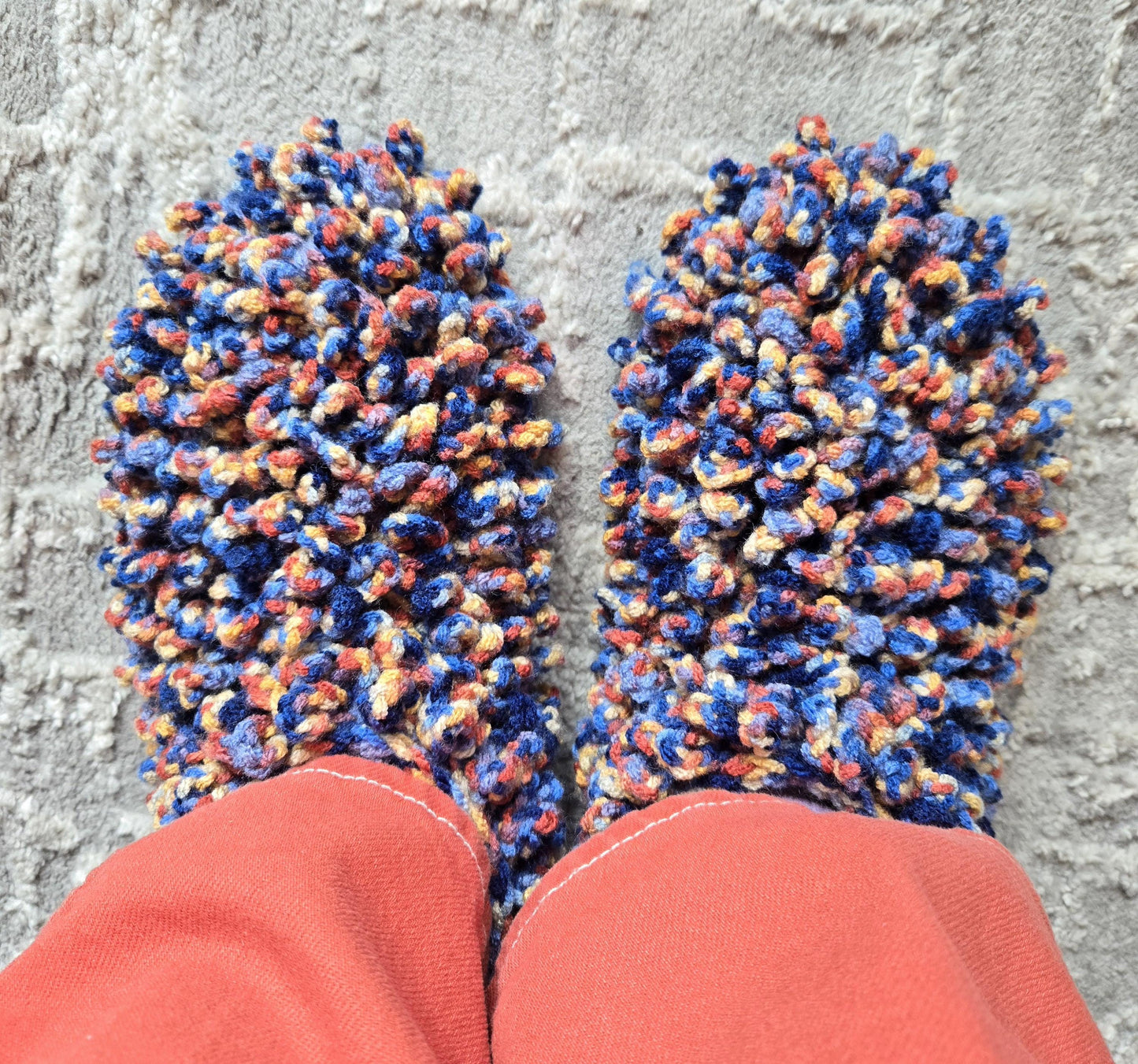 Crochet Happy Slippers