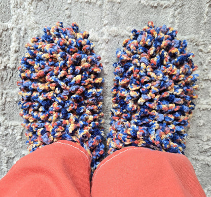 Crochet Happy Slippers