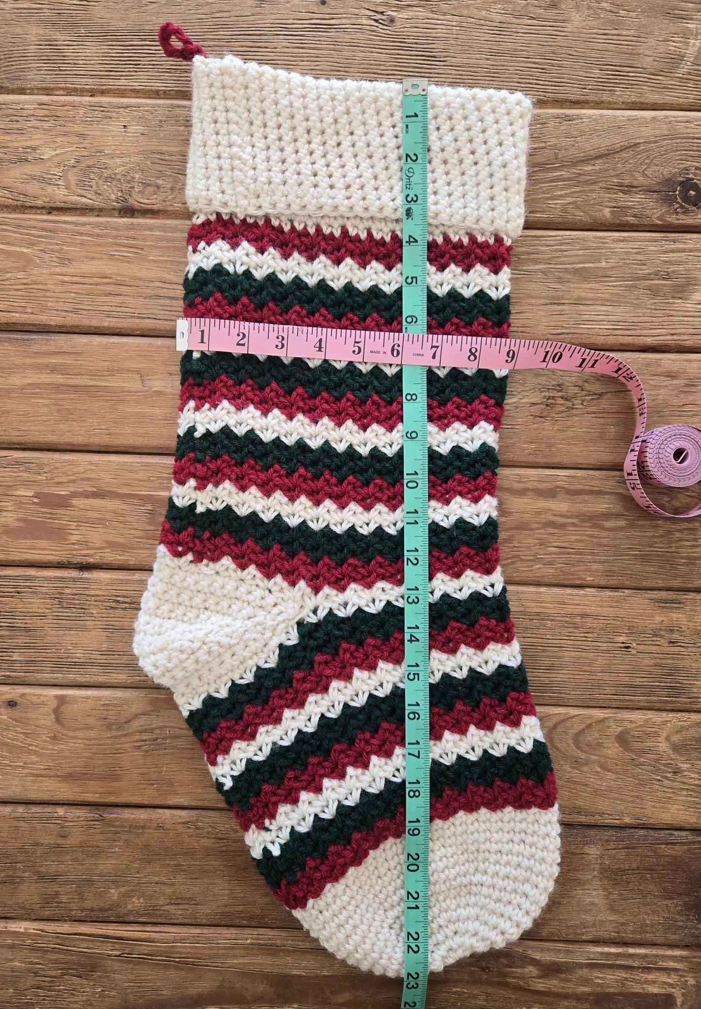Crocheted Christmas Stocking