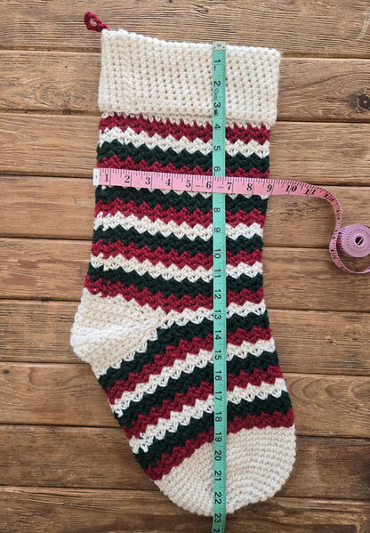 Crocheted Christmas Stocking