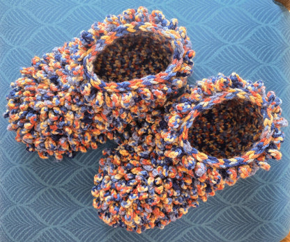 Crochet Happy Slippers