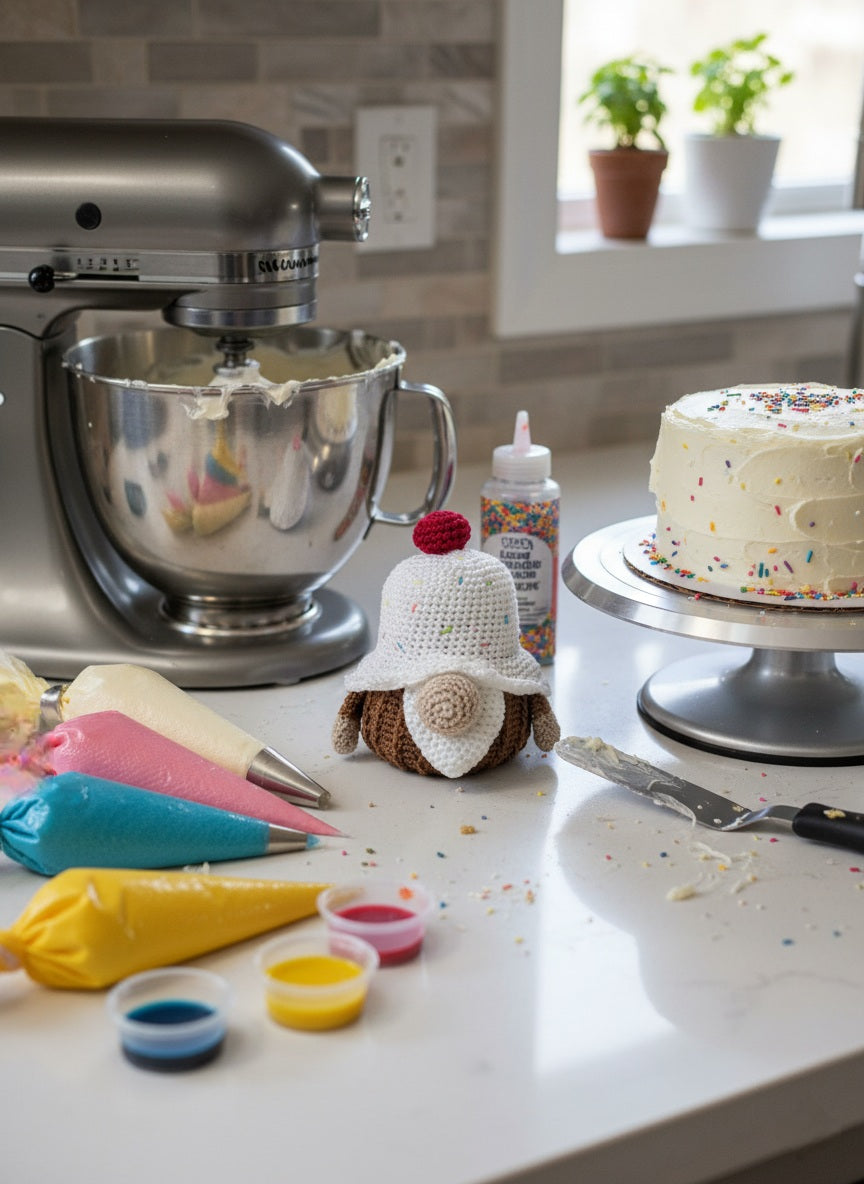 Cupcake Gnome
