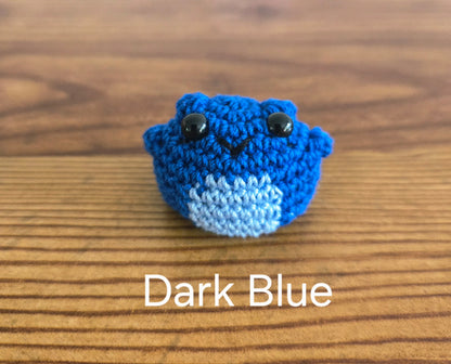 Mini Crochet Frogs