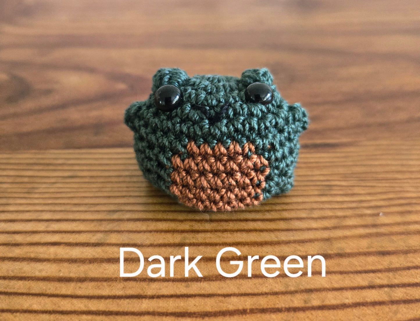 Mini Crochet Frogs