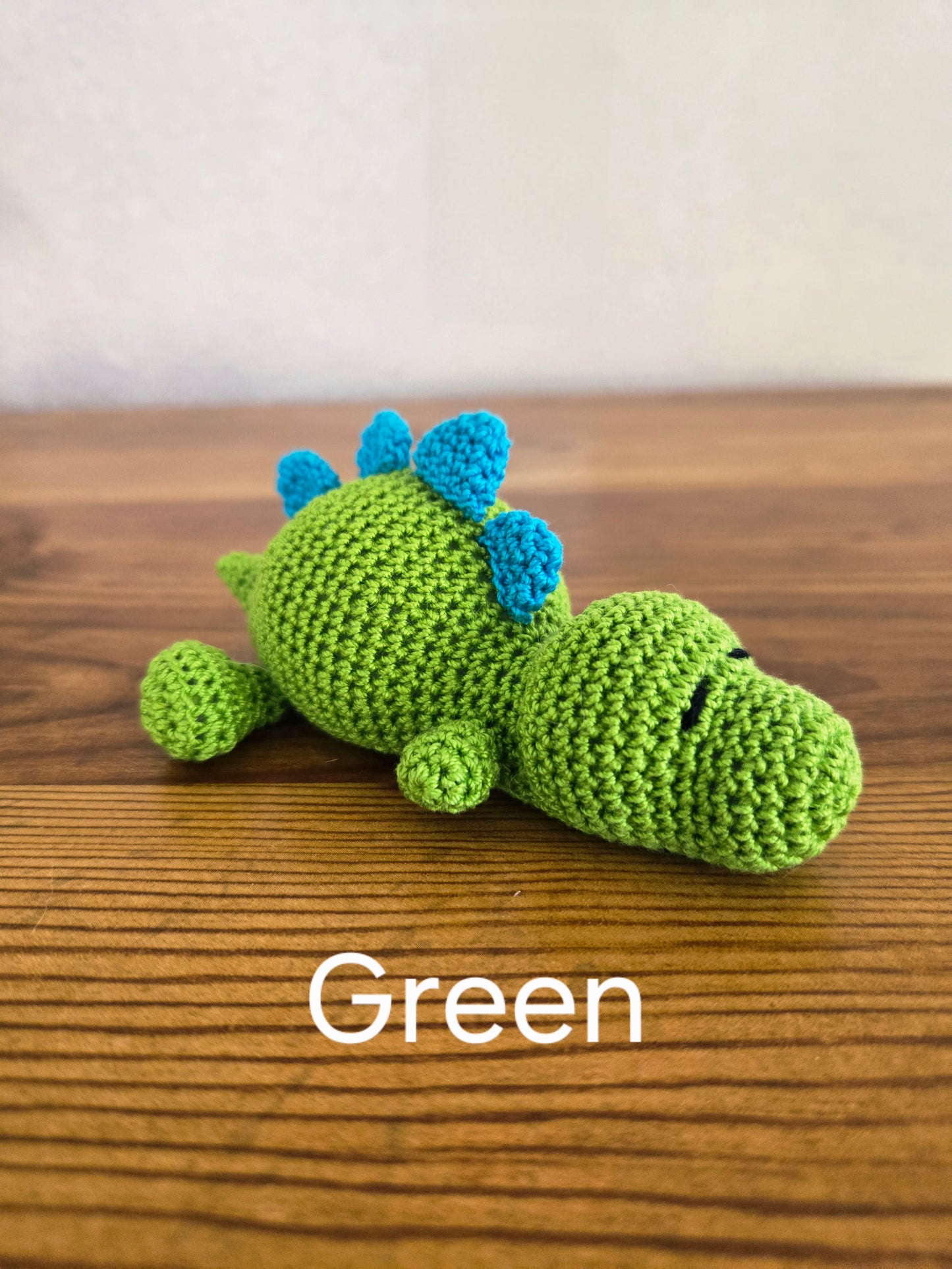 Crochet Sleeping Dinosaur