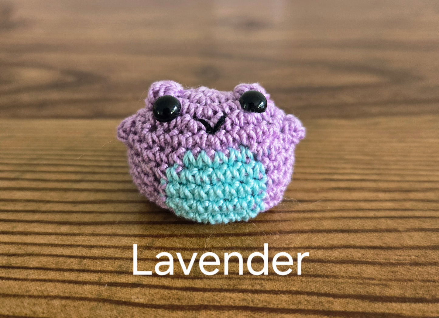 Mini Crochet Frogs