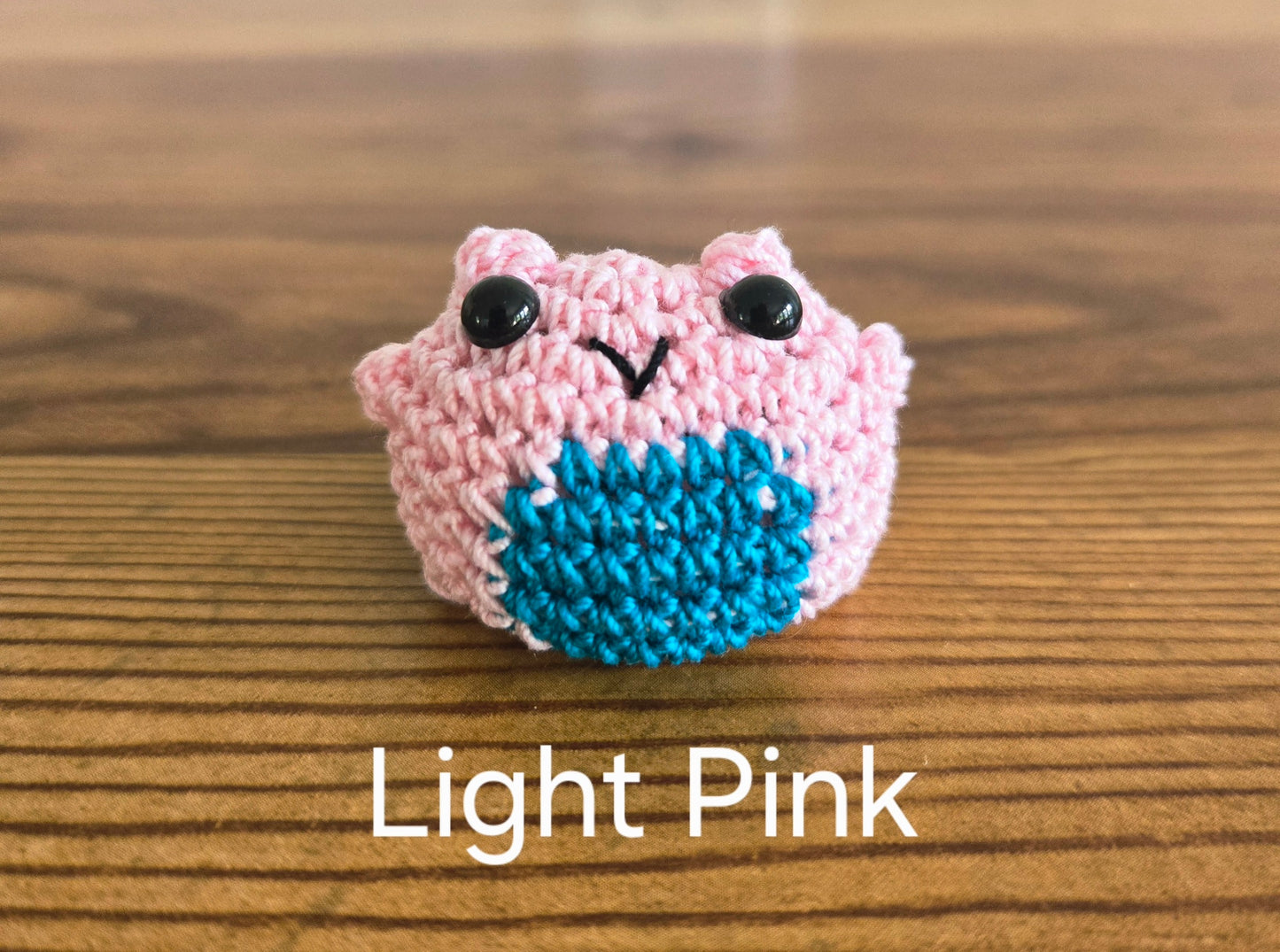 Mini Crochet Frogs