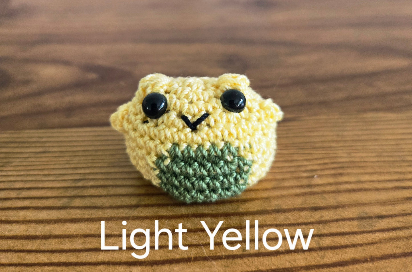 Mini Crochet Frogs