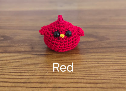 Miniature Crocheted Chickens