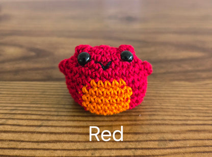 Mini Crochet Frogs