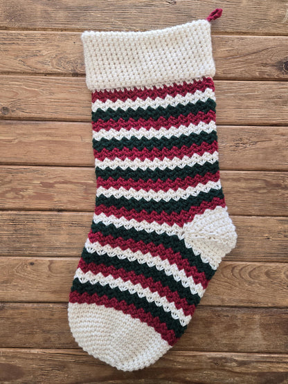 Crocheted Christmas Stocking