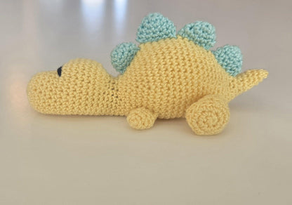 Crochet Sleeping Dinosaur