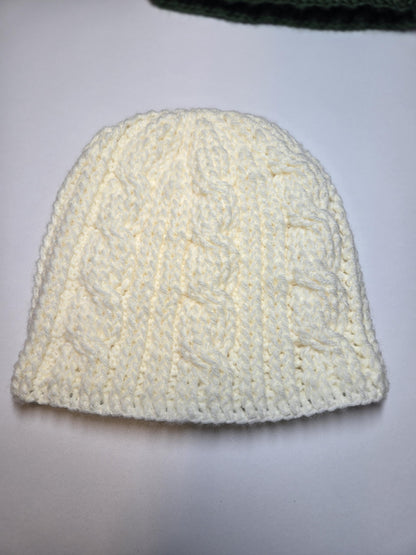 Crochet Cables Stocking Cap