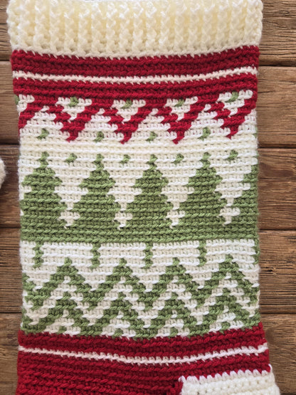 Crocheted Christmas Stocking