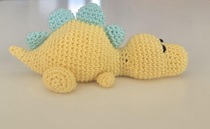 Crochet Sleeping Dinosaur