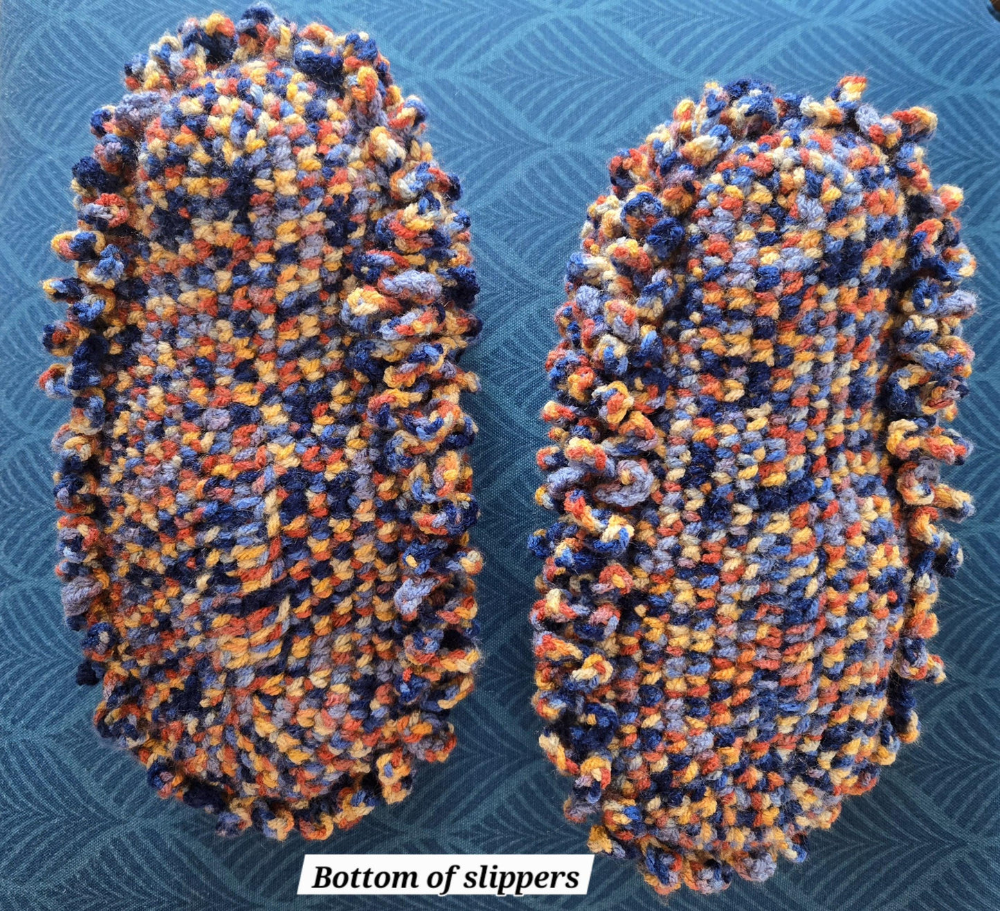 Crochet Happy Slippers