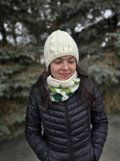 Crochet Cables Stocking Cap