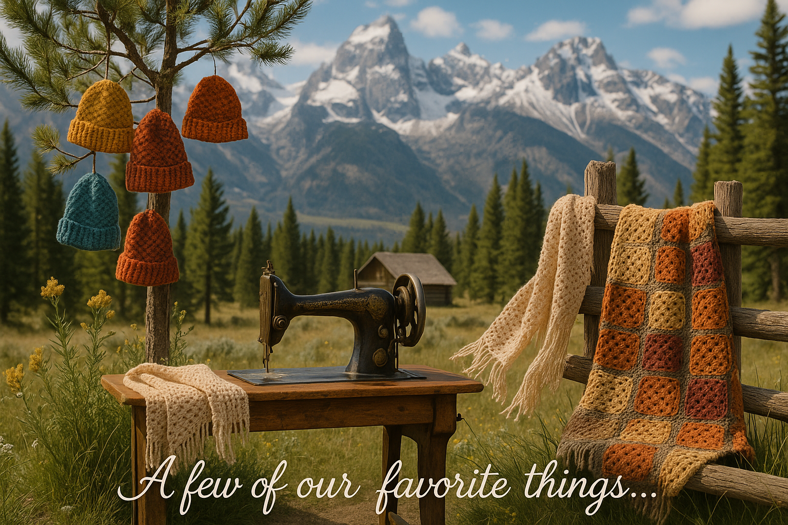 Place everything outside of the cabin