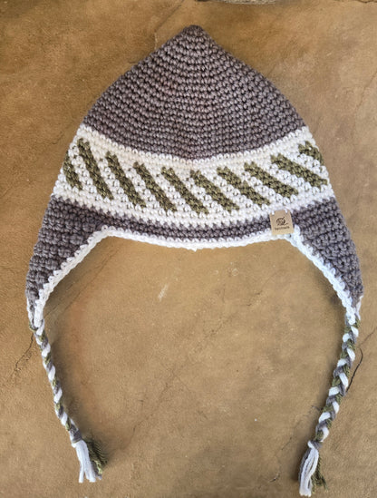 Braided Crochet Beanie: Cozy Winter Hat