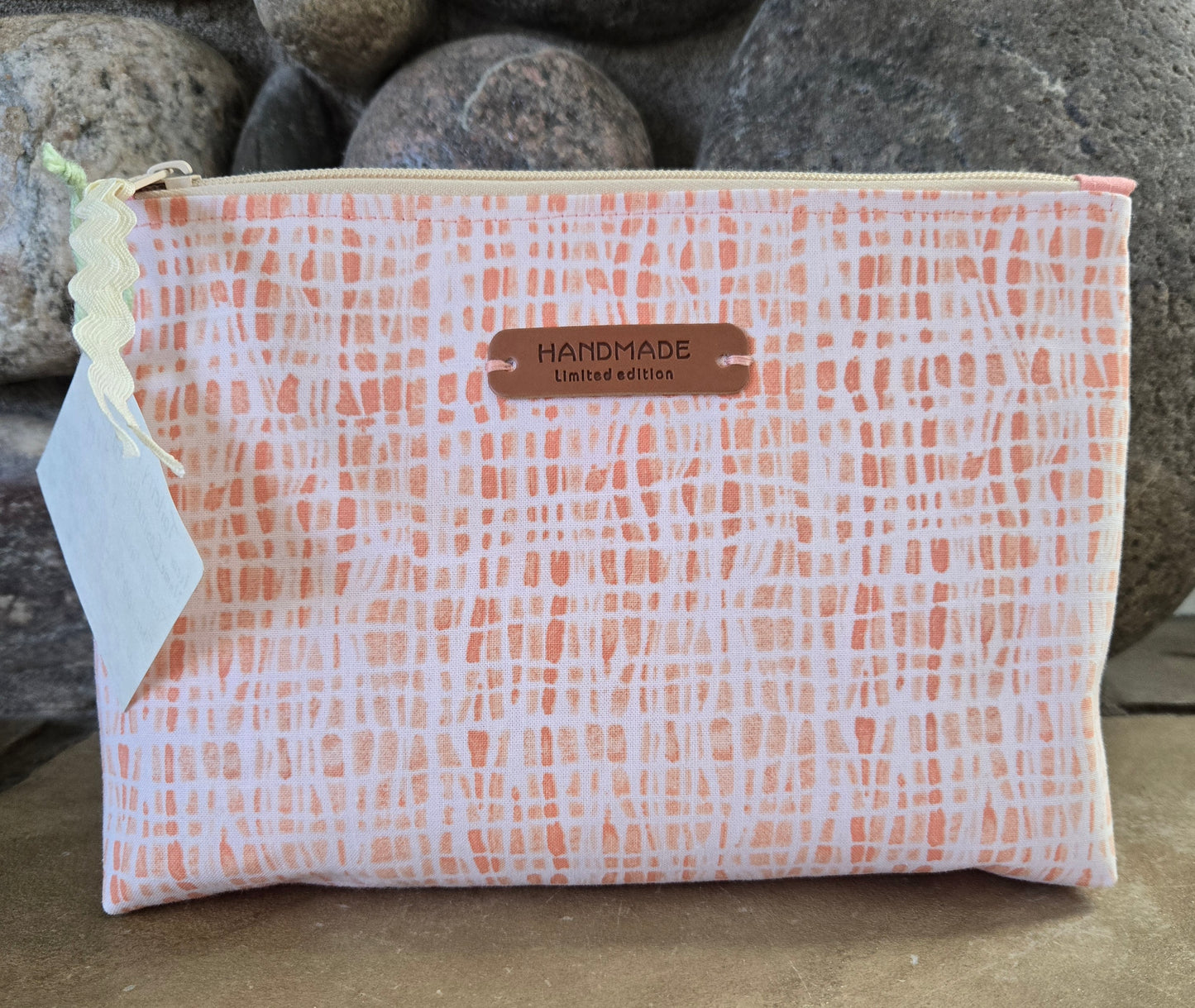 Medium Lined Toiletry Cosmetic Bag