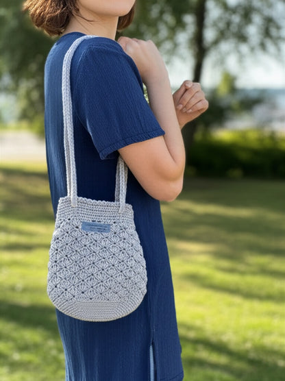 Shells Crochet Bag