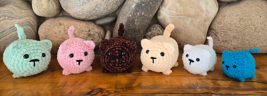 Crocheted Cat Chubs